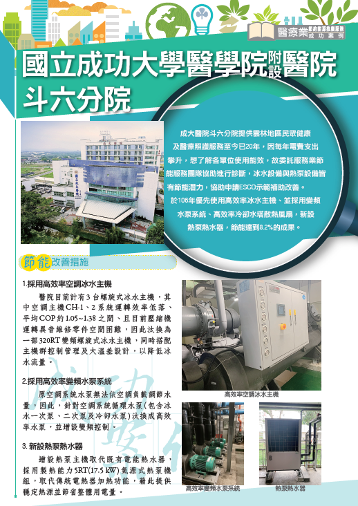 國立成功大學醫學院附設醫院斗六分院(109年)封面